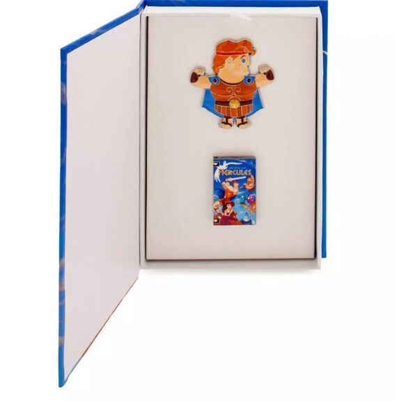 NEW Hercules Movie 2 VHS Pins & Plush Set VHS CLAMSHELL Cases Disney SHIPS NOW! - Picture 5 of 11